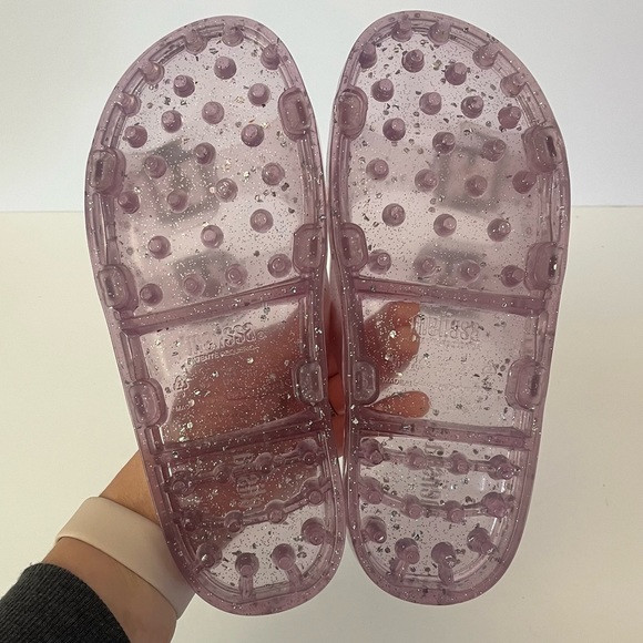 Melissa Jelly Glitter Sandals In Lilac Purple Size 6 - Picture 6 of 8